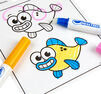 Color Wonder Activity Pad Baby Shark Big Show coloring page and markers